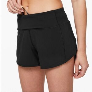 Lululemon Speed Up Short Long 10 *4" Updated Fit
Black